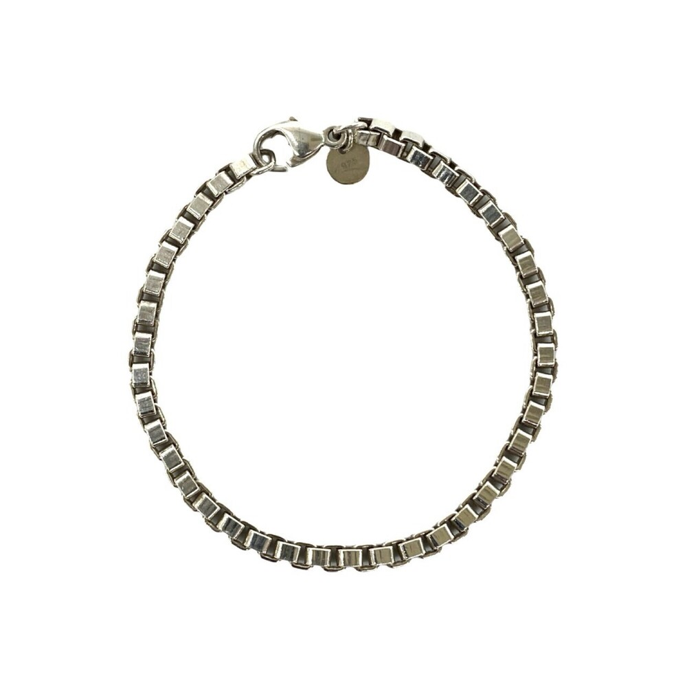 TIFFANY & CO. Vintage Silver Charm Bracelet
